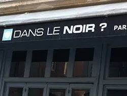 Restaurant dans le noir, Paris
